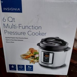 Insignia Instapot 6qt Mutifunction Pressure Cooker